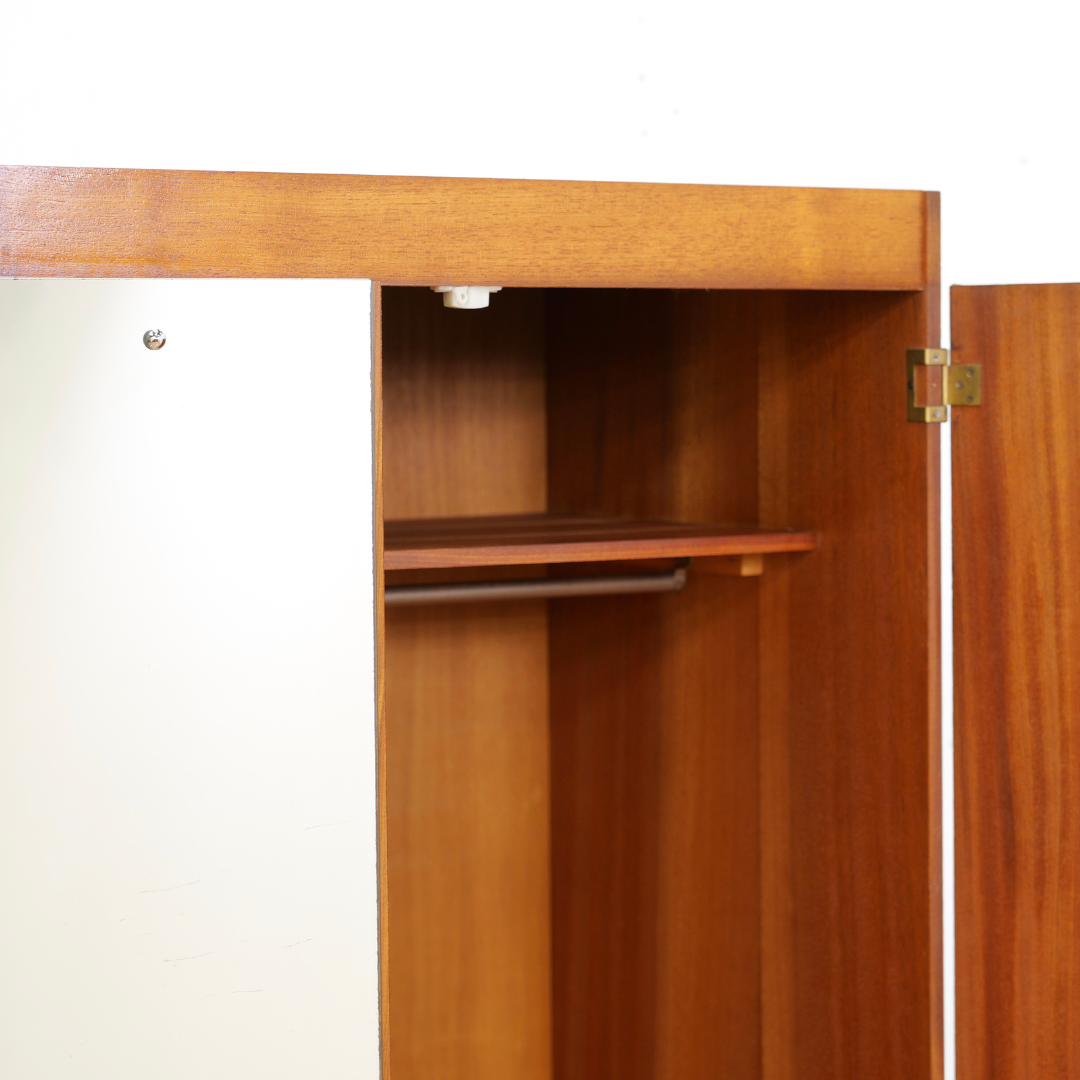 Mid Century Teak Armoire by Elliots of Newbury