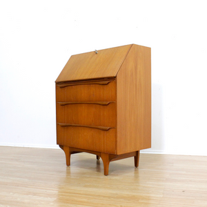 MID CENTURY SECRETARY DESK BUREAU BY SUTCLIFFE OF TODMORDEN