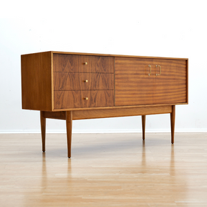 RESERVED - MID CENTURY CREDENZA  BY UNIFLEX FURNITURE