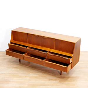 MID CENTURY CREDENZA BUFFET BY SUTCLIFFE OF TODMORDEN
