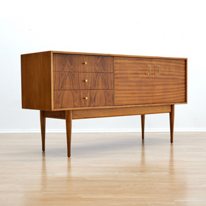 MID CENTURY CREDENZA  BY UNIFLEX FURNITURE