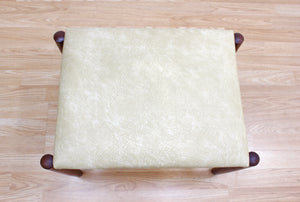 VINTAGE DANISH MODERN VANITY STOOL BY HUGO FRANDSEN FOR SPOTTRUP MOBLER