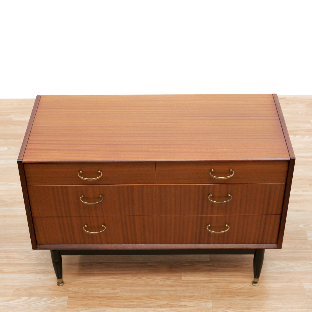 Mid Century Nightstand Dresser by Nathan Furniture