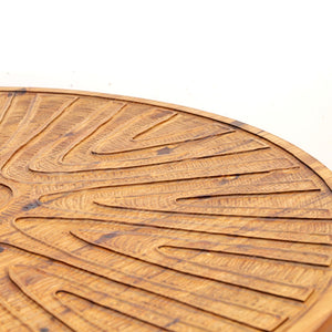 1970S HAND CARVED BRUTALIST DINING SET BY AQUARIUS ENTERPRISES AFRICA