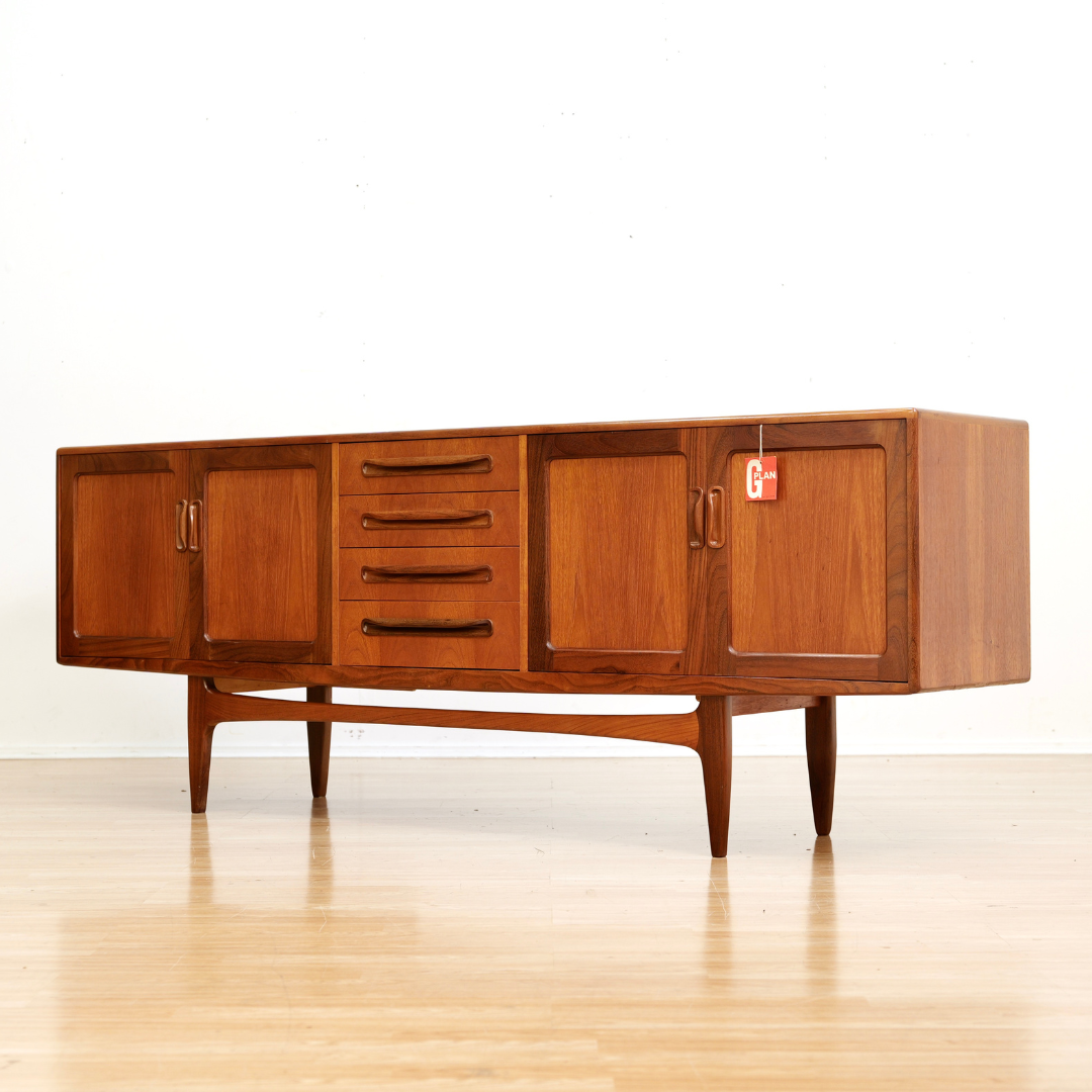 Reserved LONG MID CENTURY TEAK CREDENZA BY VB WILKINS FOR G PLAN
