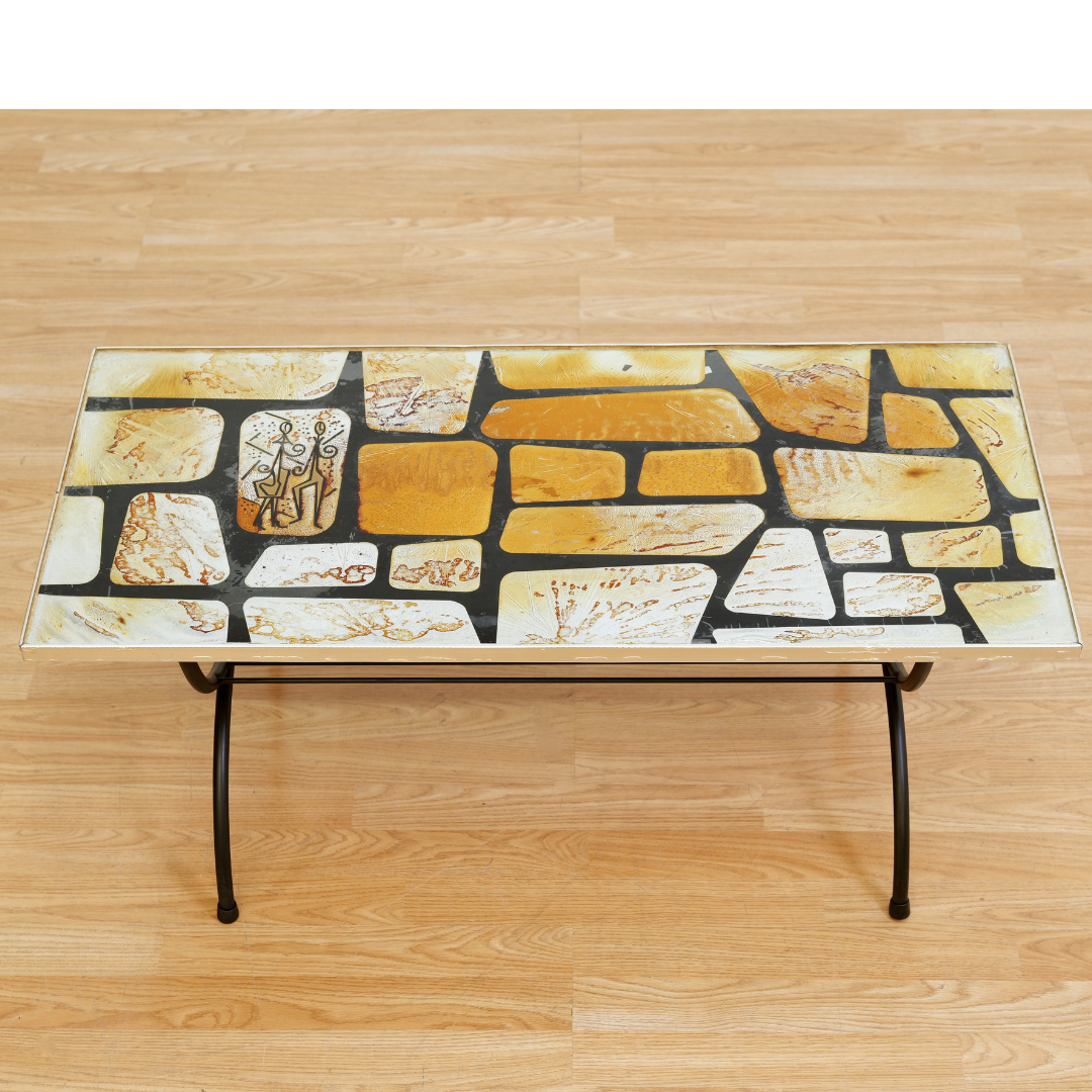 VINTAGE 1970S DESIGN COFFEE TABLE BY DENMOR OF LONDON