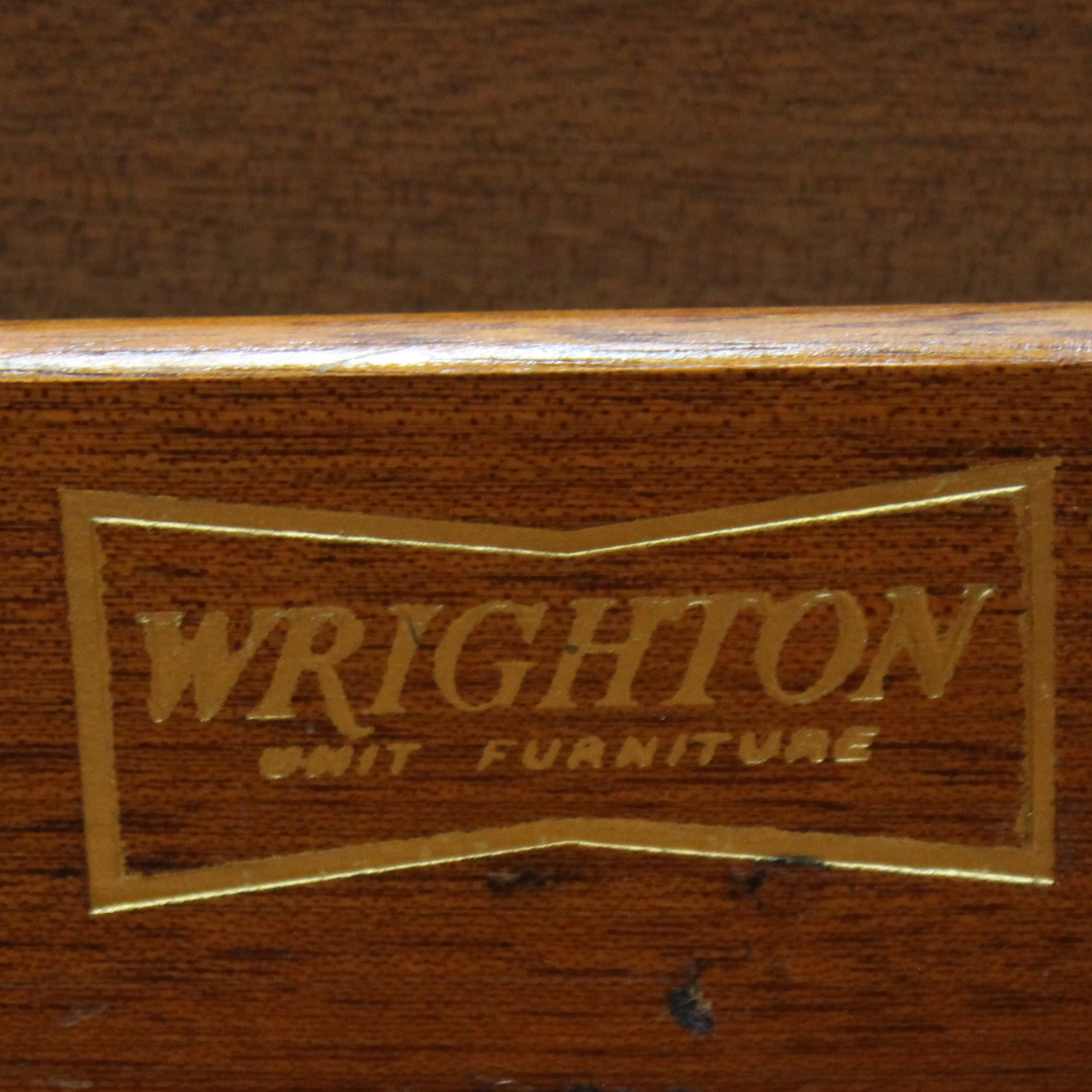 MID CENTURY DRESSER VANITY BY WRIGHTON FURNITURE