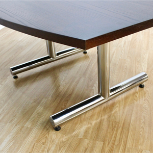 VINTAGE BRITISH CHROME TABLE BY TIM BATES FOR PIEFF FURNITURE