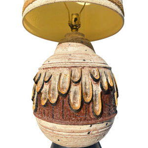 MID CENTURY CERAMIC TABLE LAMP BY TYE OF CALIFORNIA