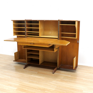 MID CENTURY MAGIC BOX HOME OFFICE DESK BY MUMENTHALER & MEIER