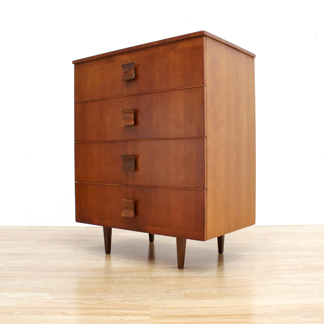 MID CENTURY TEAK DRESSER BY AUSTINSUITE