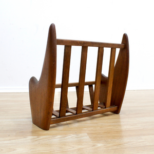 MID CENTURY MAGAZINE RACK