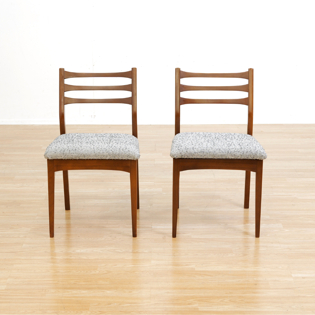 Set of Four Mid Century Dining Chairs by Elliots of Newbury