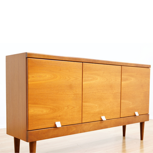 LOW MID CENTURY CONSOLE CREDENZA BY WHITE & NEWTON