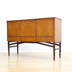 MID CENTURY TEAK CREDENZA BY MEREDEW FURNITURE