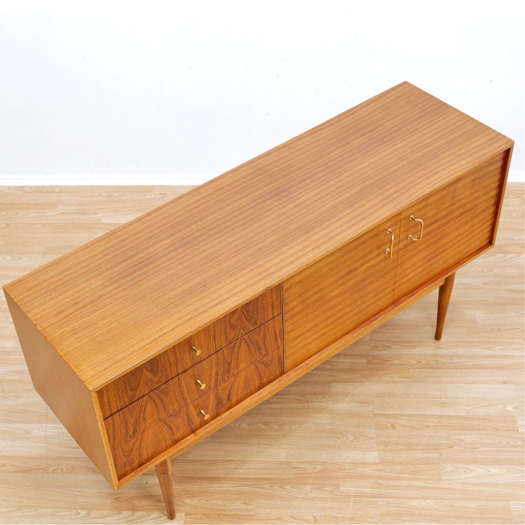 MID CENTURY CREDENZA  BY UNIFLEX FURNITURE