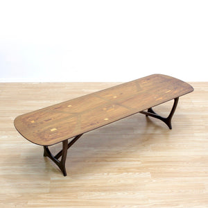 MID CENTURY LONG TOM COFFEE TABLE BY EVEREST FOR HEALS OF LONDON