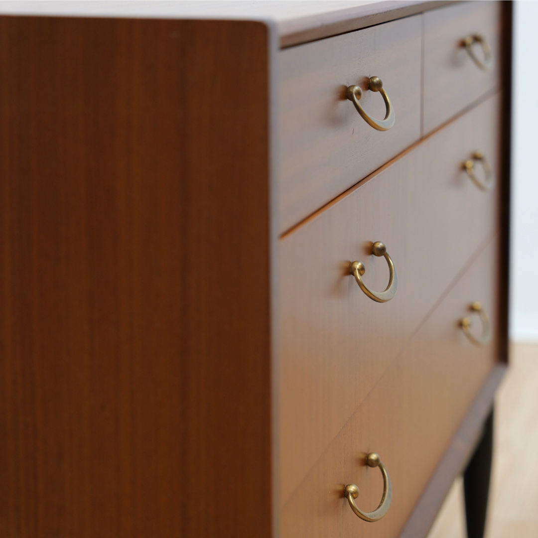 MID CENTURY NIGHTSTAND DRESSER BY NATHAN FURNITURE