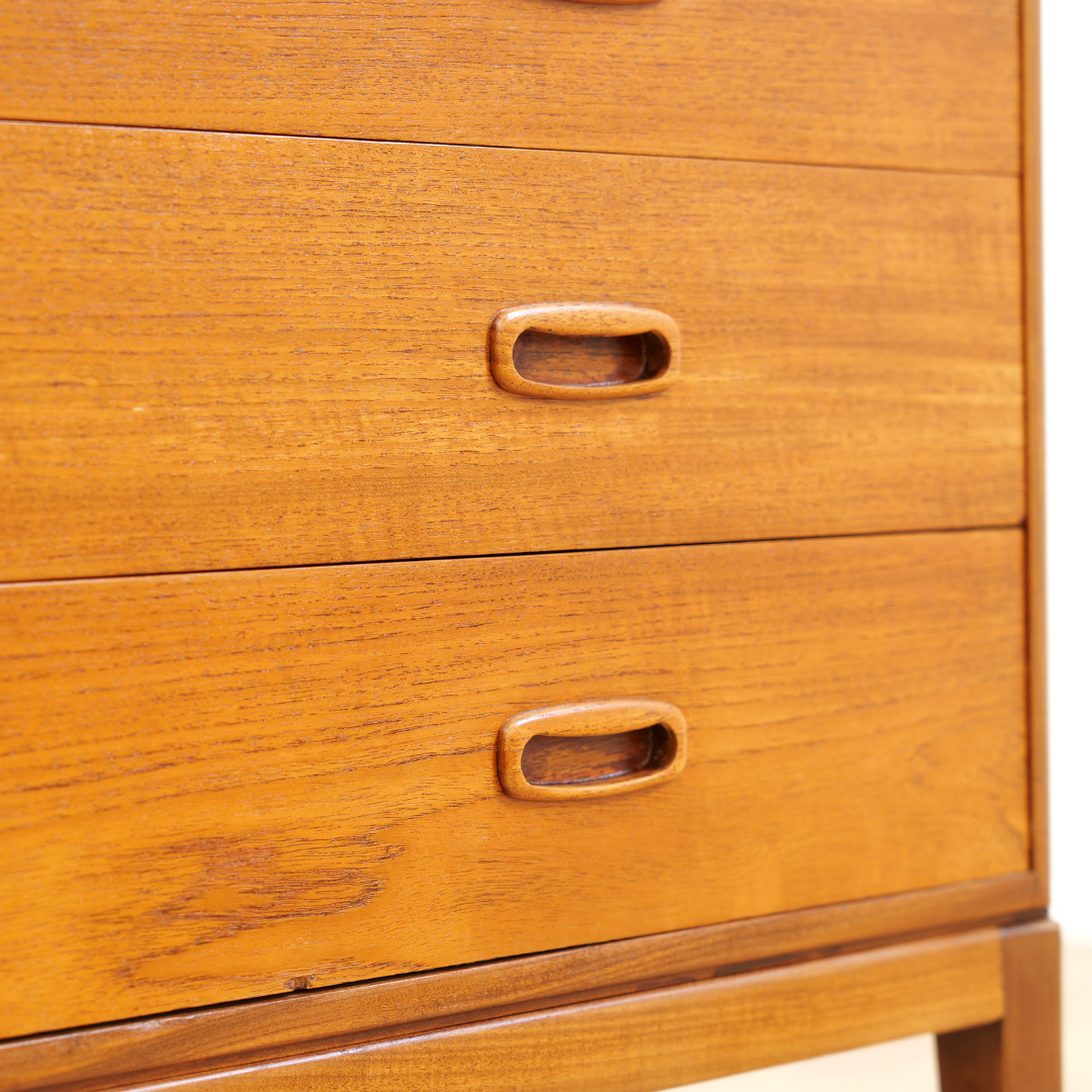1960s Danish Modern Teak Dresser
