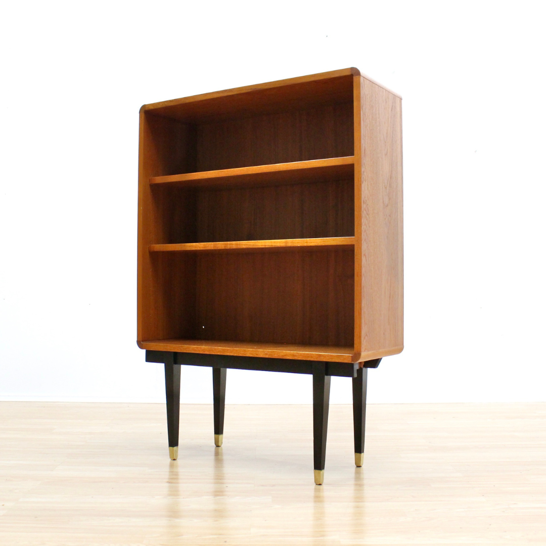 MID CENTURY TEAK BOOKCASE