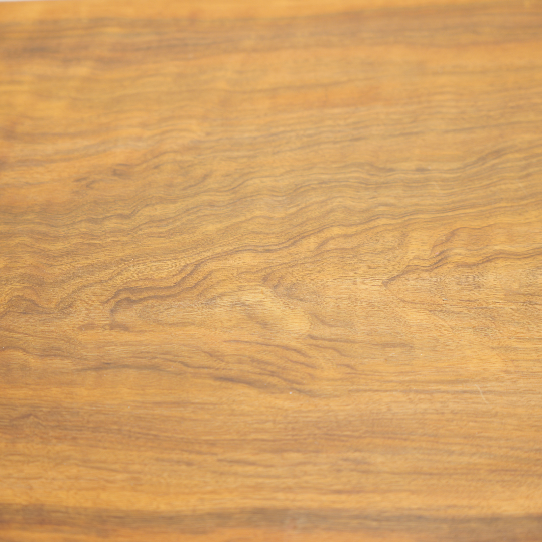 Low Mid Century Four Drawer Console Dresser