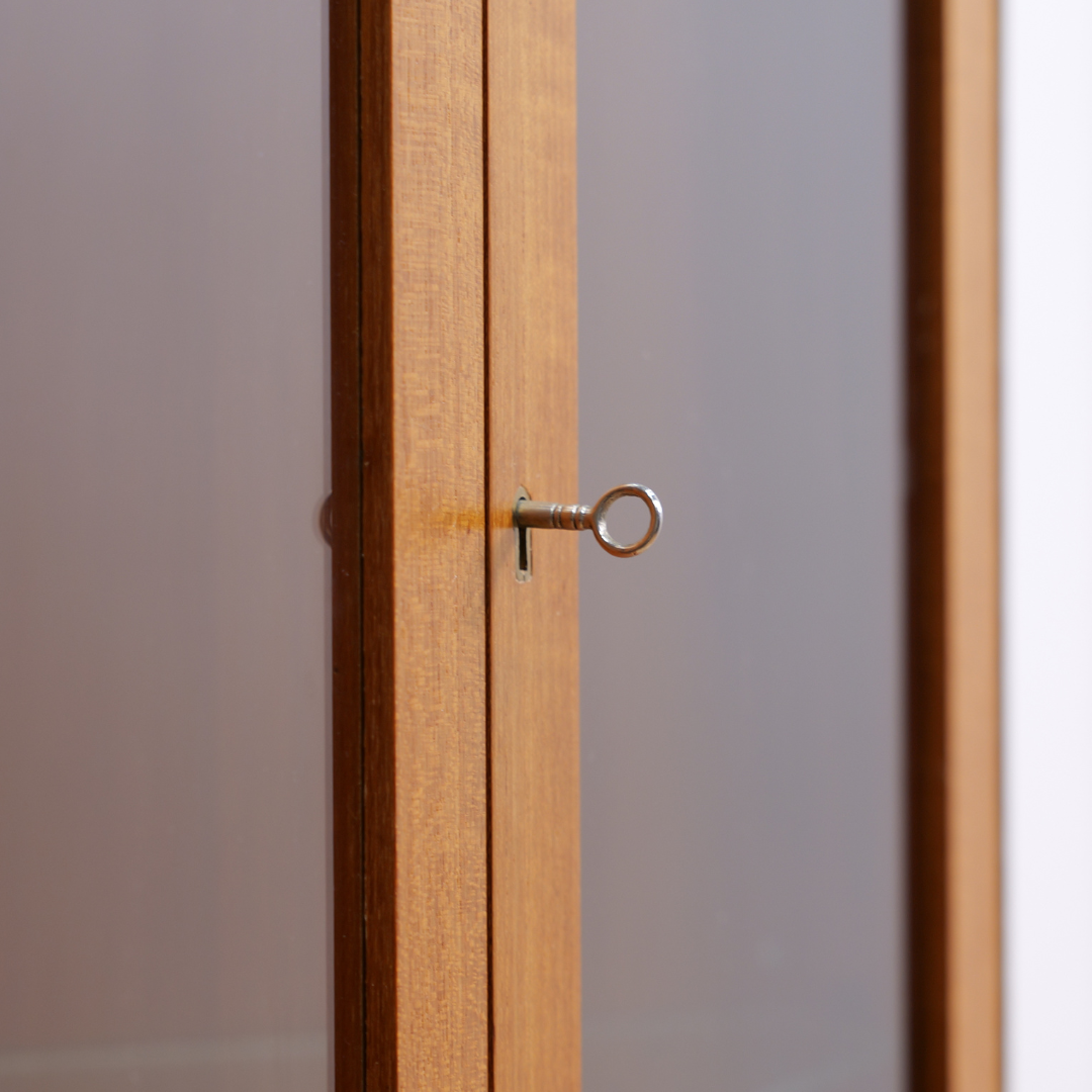 Mid Century China Cabinet Corner Bar by Turnidge of London