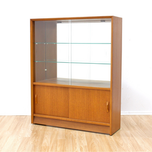 MID CENTURY CHINA DISPLAY CABINET BY HERBERT E. GIBBS