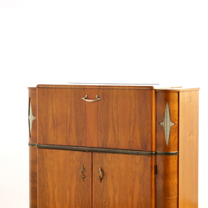 1950S ENGLISH DRY BAR LIQUOR CABINET BY VALIDITY OF LONDON