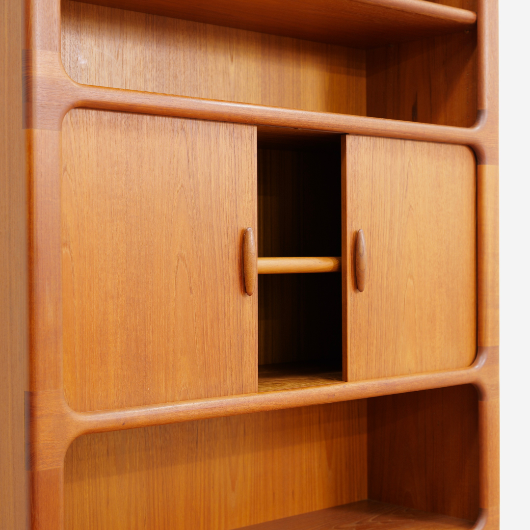 Reserved LARGE MID CENTURY DANISH TEAK BOOKCASE BY DYRLUND FURITURE