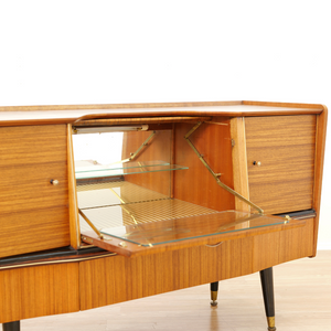 1960S LIQUOR CABINET CREDENZA BY BEAUTILITY OF LONDON