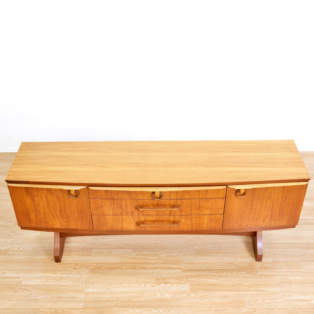 Mid Century Teak Credenza by Beautility