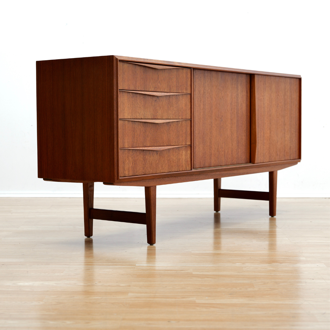 MID CENTURY CREDENZA BY E.W BACH FOR SEJLING SKABE