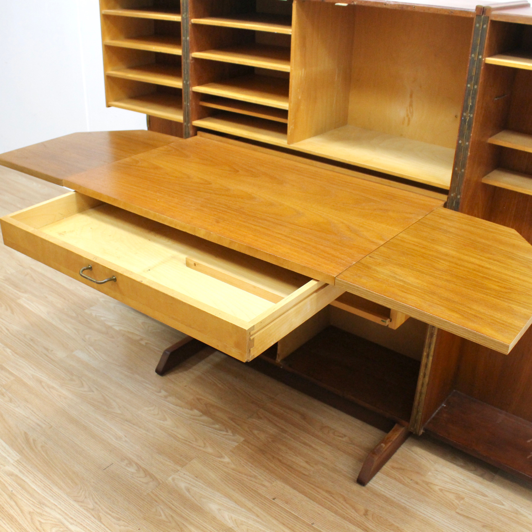 MID CENTURY MAGIC BOX HOME OFFICE DESK BY MUMENTHALER & MEIER