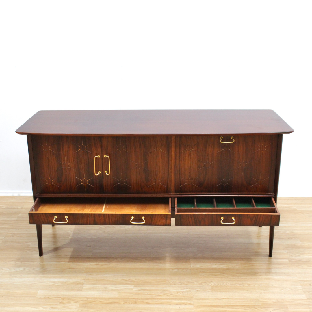 MID CENTURY CREDENZA BY PETER HAYWARD FOR VANSON