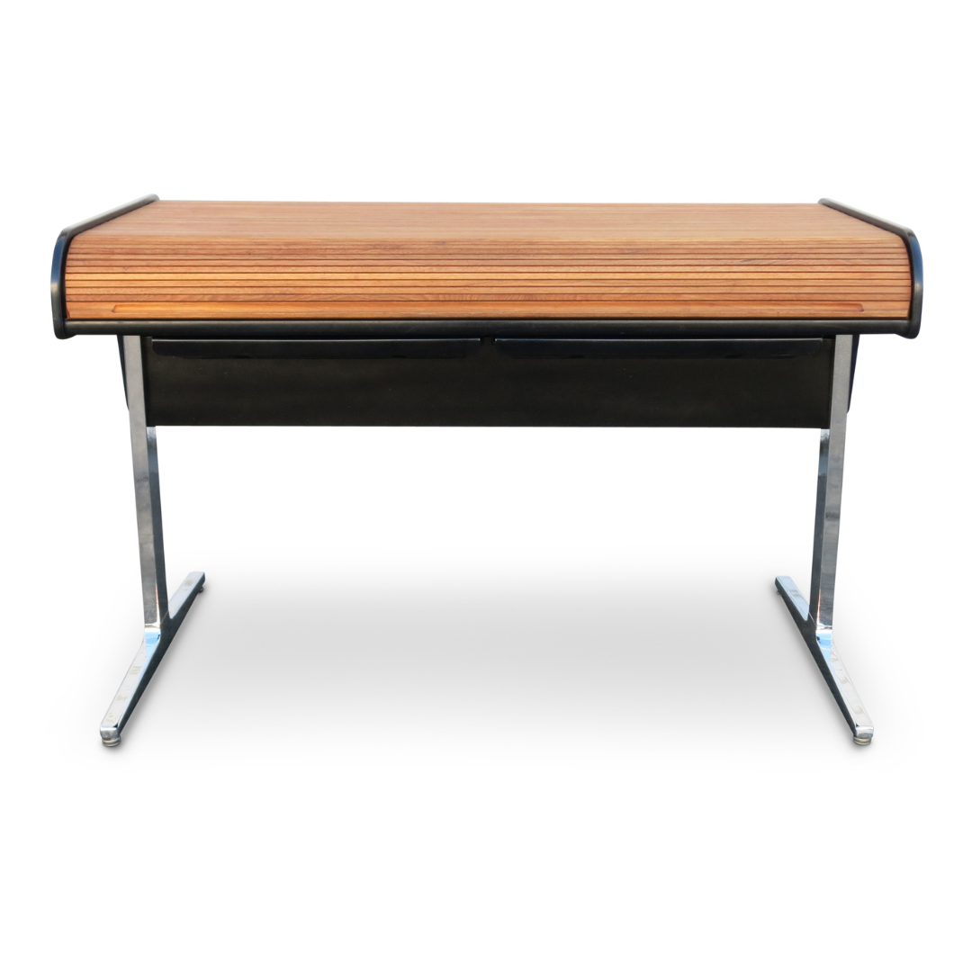 GEORGE NELSON FOR HERMAN MILLER ACTION OFFICE ROLL TOP DESK