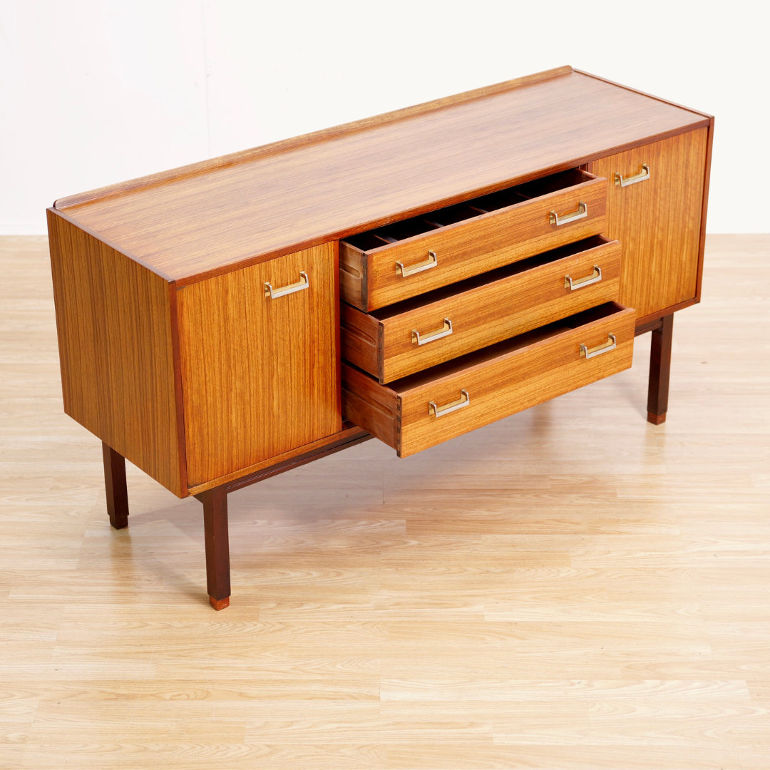 RESERVED - SMALL MID CENTURY TOLA CREDENZA BY G PLAN