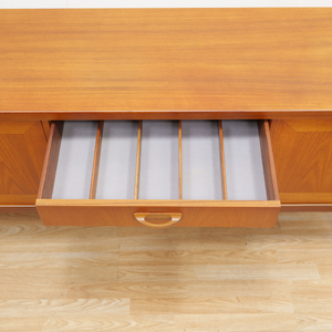MID CENTURY SIERRA TEAK CREDENZA BY G PLAN