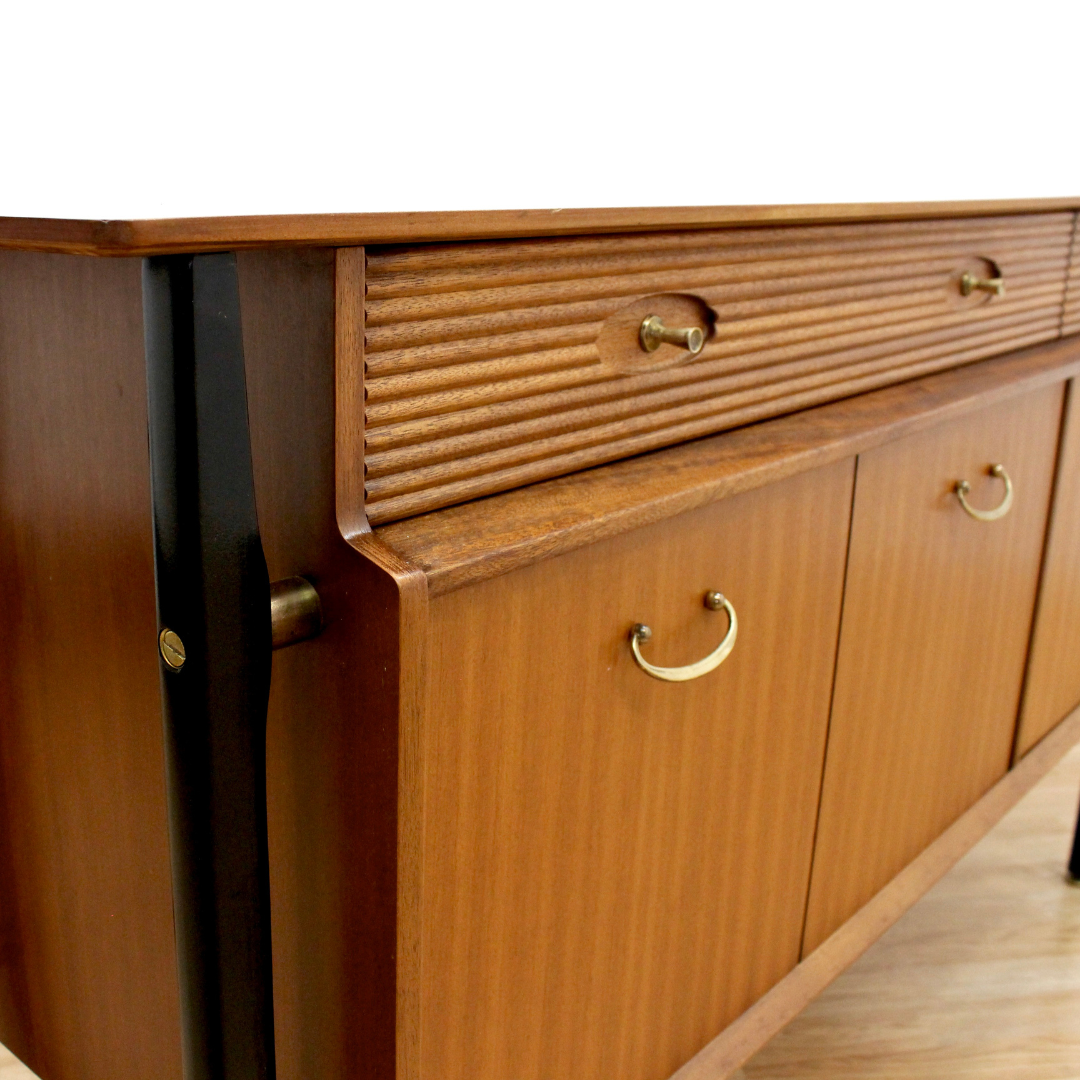 MID CENTURY CREDENZA BY NATHAN FURNITURE