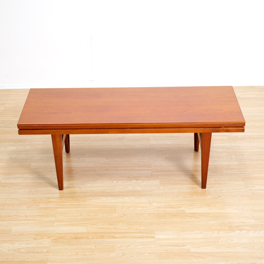 DANISH MODERN ELEVATION COFFEE / DINING TABLE BY TRIOH OF DENMARK