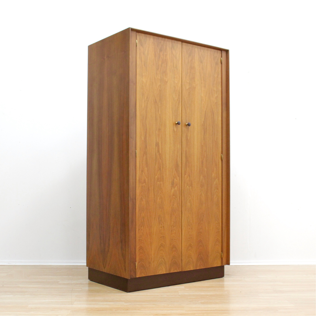 Reserved MID CENTURY WALNUT ARMOIRE BY G PLAN