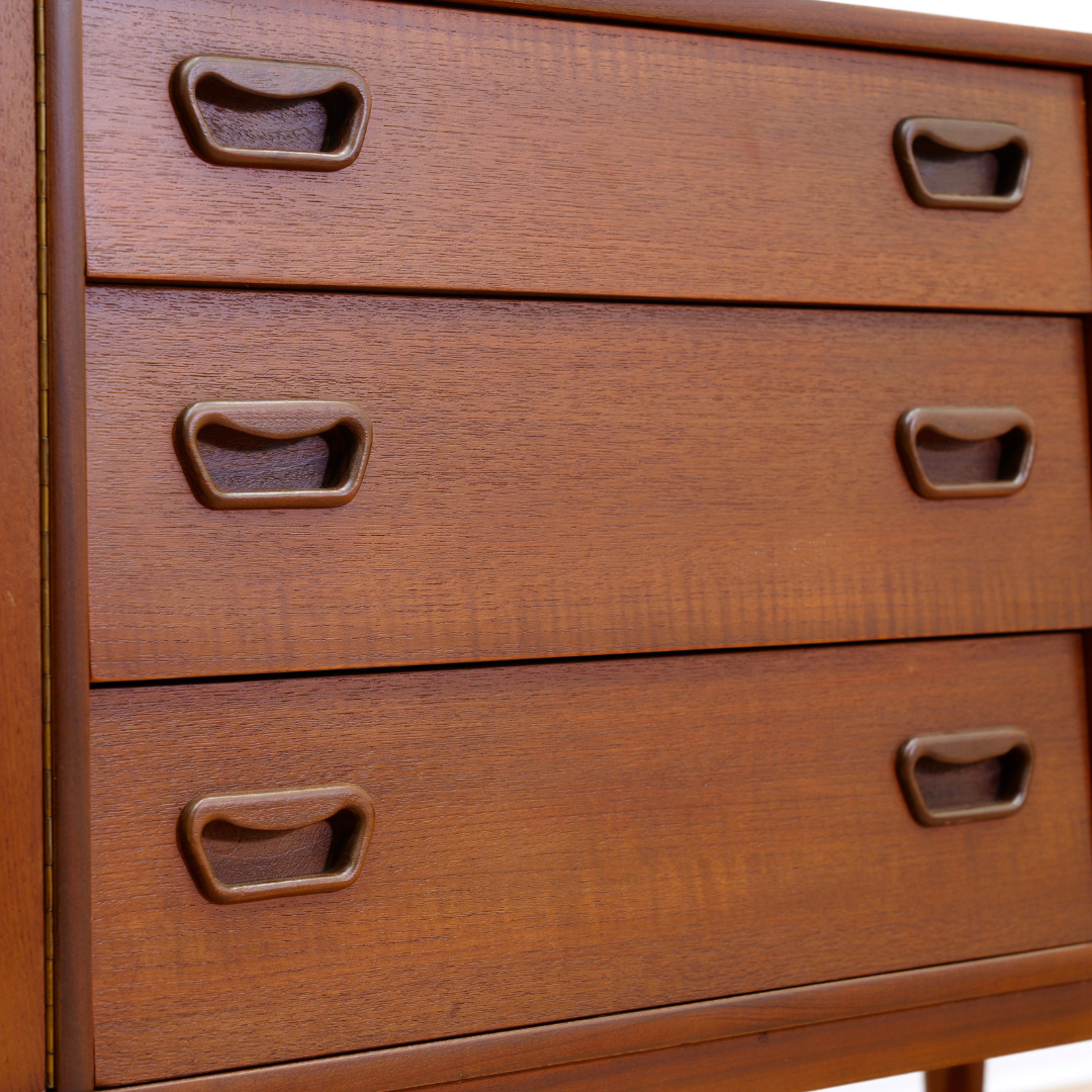 Mid Century 1960s Danish Teak Credenza