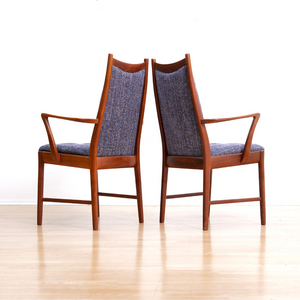 SET OF SIX MID CENTURY DINING CHAIRS BY MCINTOSH FURNITURE