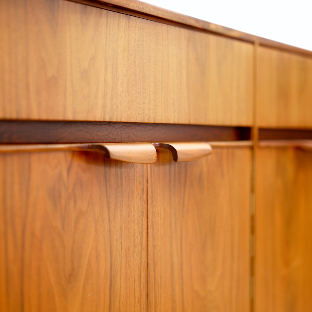MID CENTURY ROSEWOOD CREDENZA BY MCINTOSH