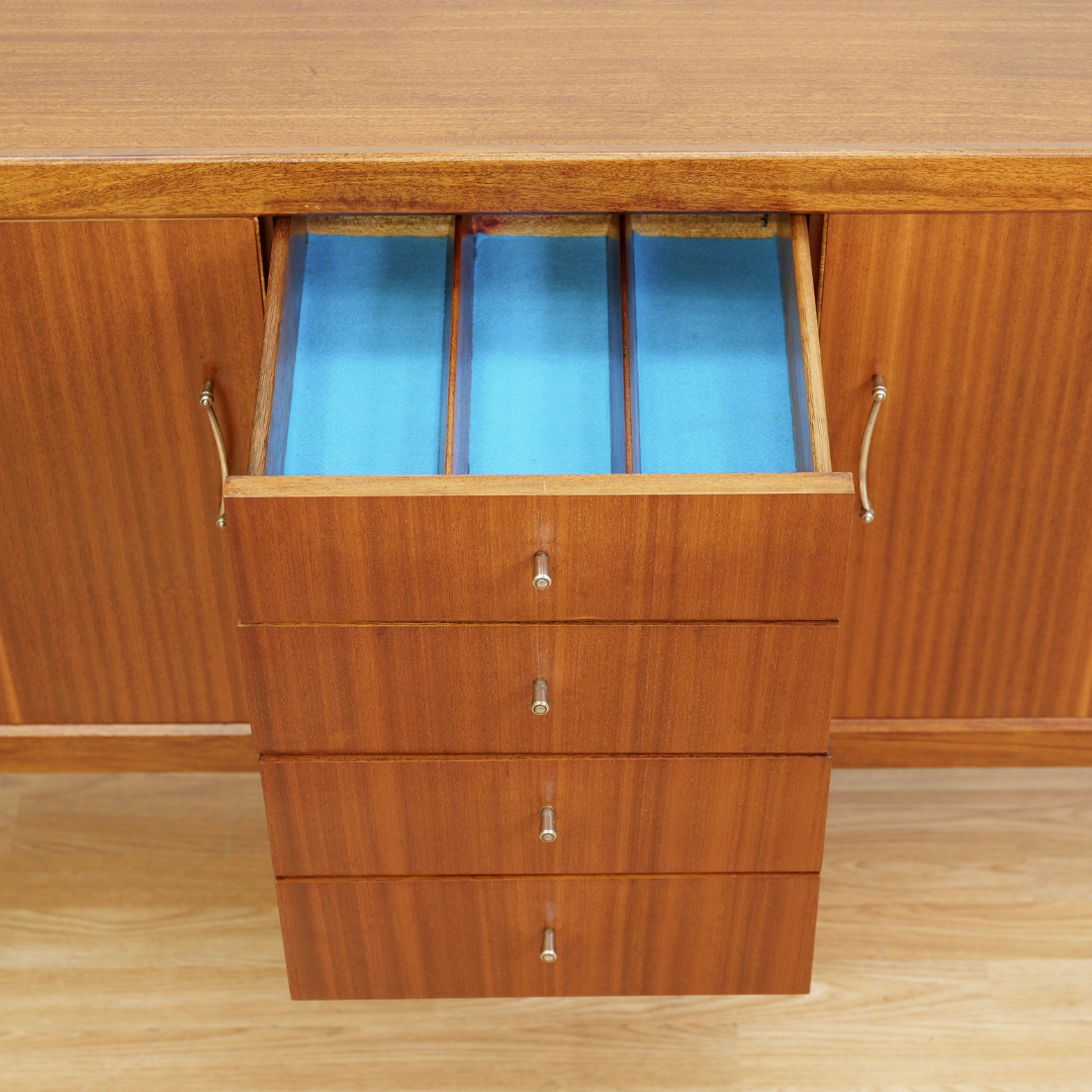 Mid Century Compact Buffet Credenza