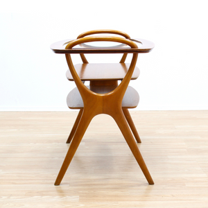 Reserved MID CENTURY SIDE TABLE SERVING TRAY BY HANS OLSEN