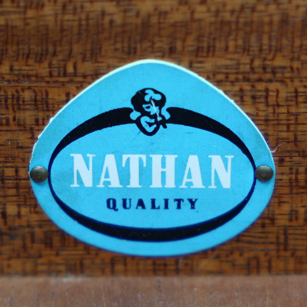 Mid Century Nightstand Dresser by Nathan Furniture