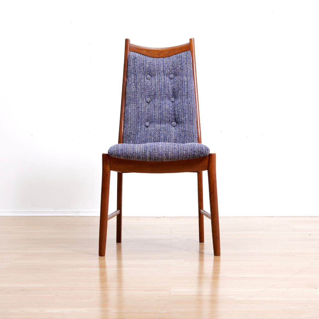 Set of Six Mid Century Dining Chairs by McIntosh Furniture