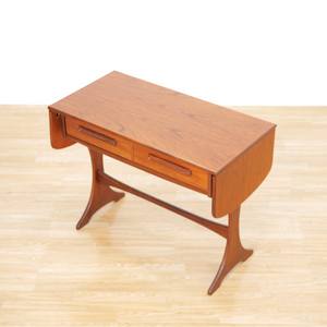 MID CENTURY TEAK DROP LEAF CONSOLE  BY G PLAN