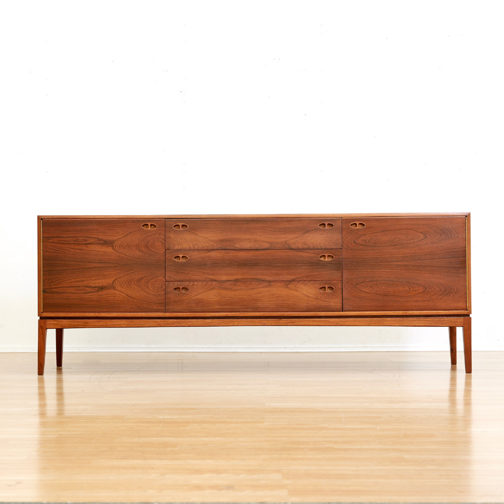 MID CENTURY ROSEWOOD CREDENZA BY ROBERT HERITAGE FOR ARCHIE SHINE