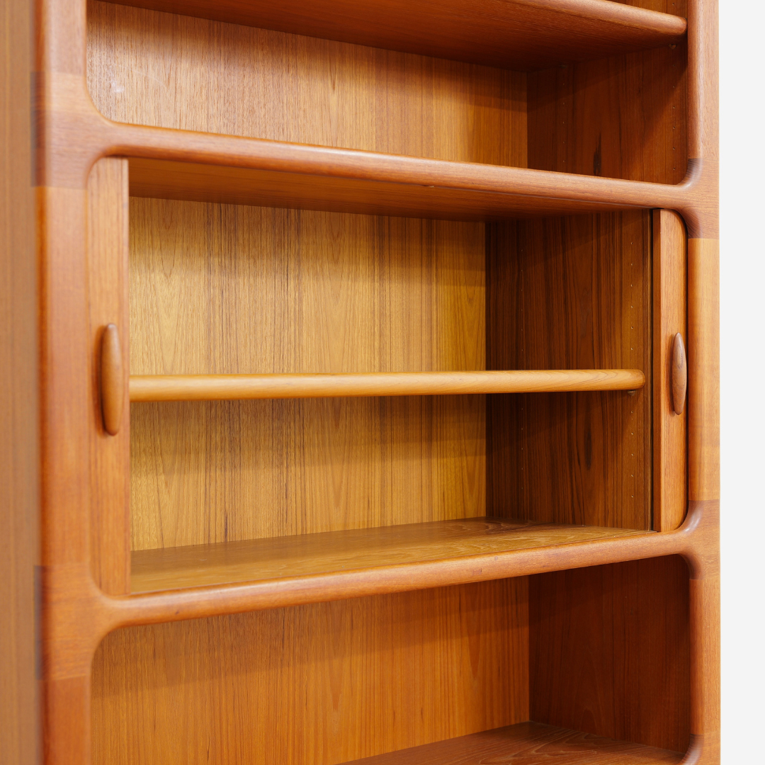 Reserved LARGE MID CENTURY DANISH TEAK BOOKCASE BY DYRLUND FURITURE